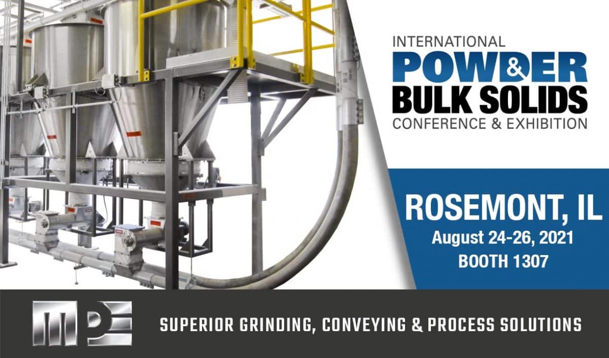 International Powder & Bulk Solids Expo 2021 Modern Process Equipment