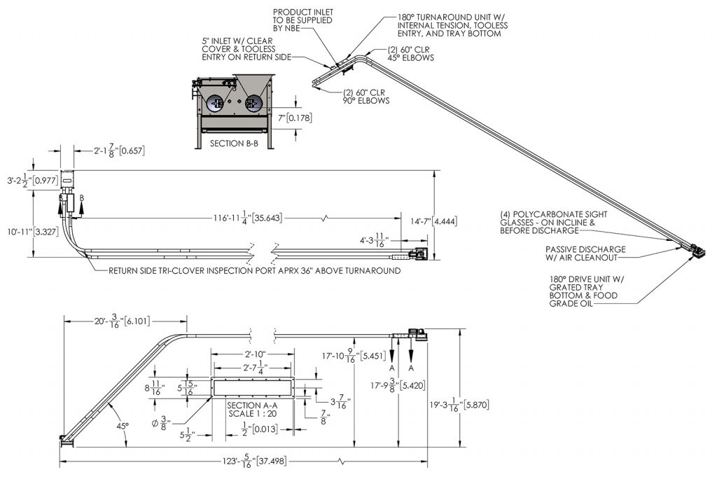 Pasta Conveyor Design