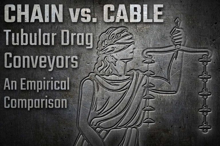 Laboratory Tensile Strength Test on ChainVey vs Leading Cable Conveyor