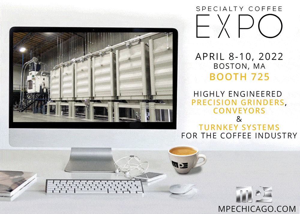 SCA Specialty Coffee Expo 2022 Modern Process Equipment
