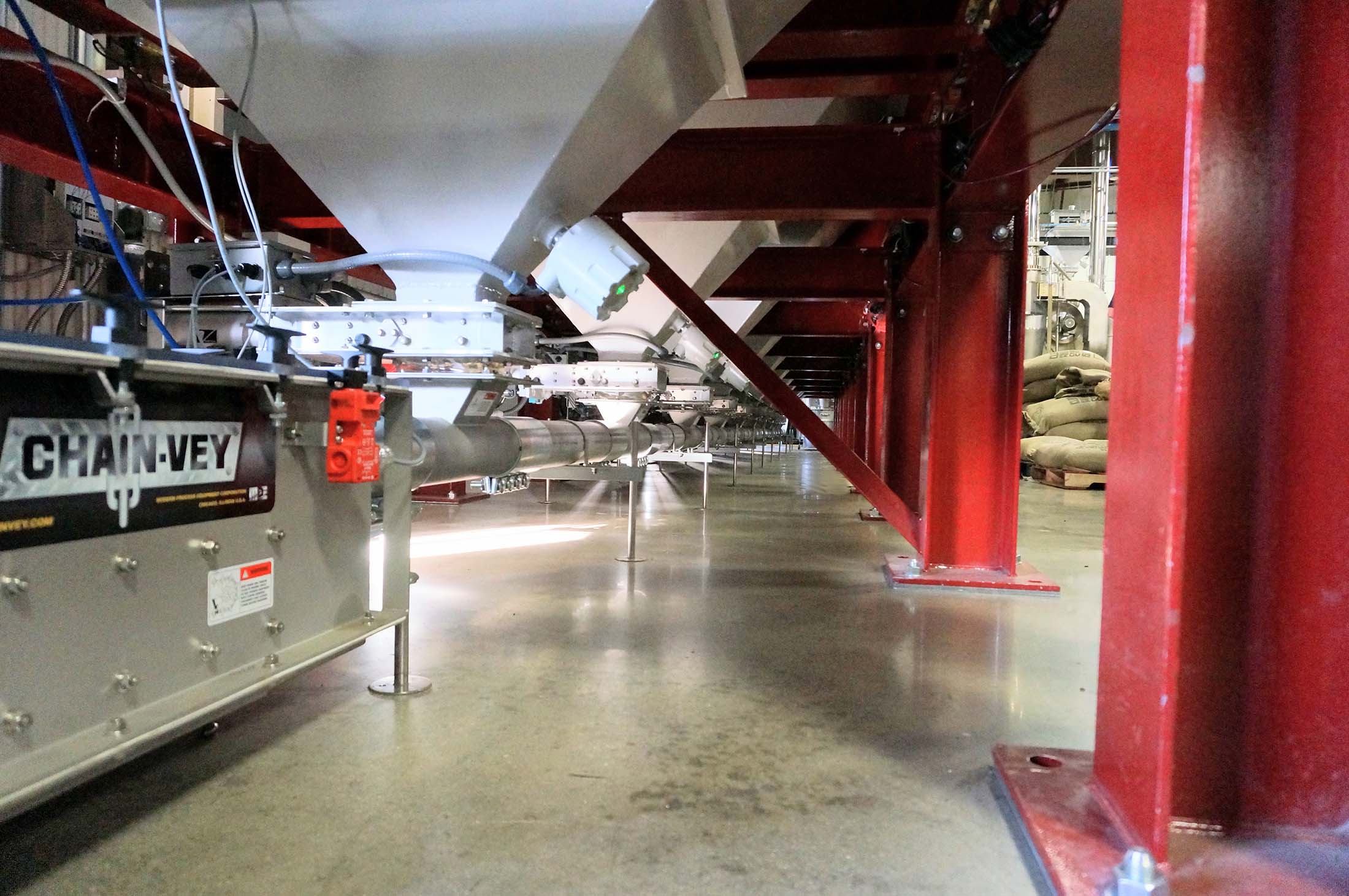 under silos