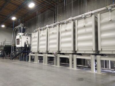Bulk Coffee Unloading, Cleaning Storage, Weighing and Tracking System