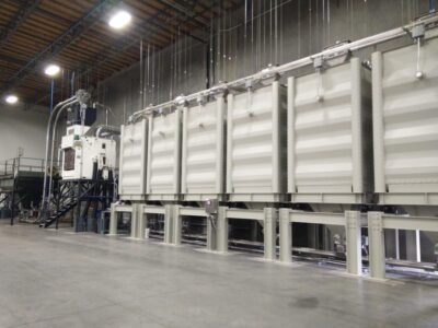 Bulk Coffee Unloading, Cleaning Storage, Weighing and Tracking System