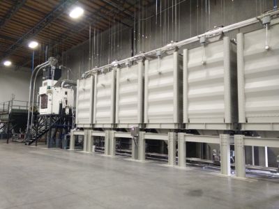 Bulk Coffee Unloading, Cleaning Storage, Weighing and Tracking System Bulk Coffee Cleaning Storage and Weighing System
