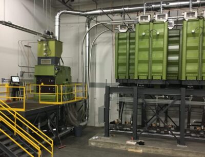 Green Coffee Unloading, Cleaning, Storage Silos, Conveyance and Dust Collection