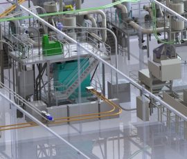Full Plant Design (Storage, Conveying, Batching, and Cleaning) Green Coffee Unloading System Cleaning System Storage and Transport
