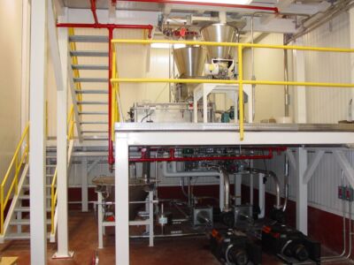 Mixing, Blending and Pneumatic Conveyance System