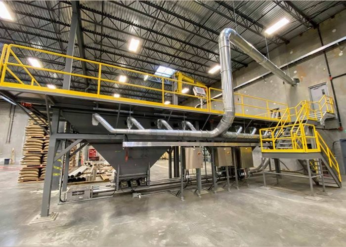 The side showing dust collection.