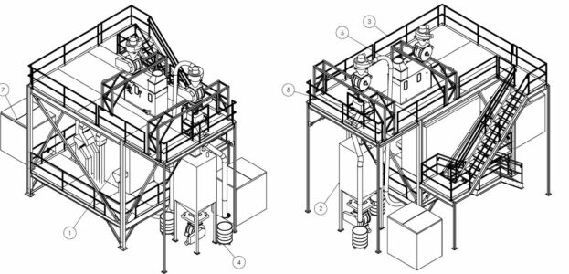 Drawing of Process System